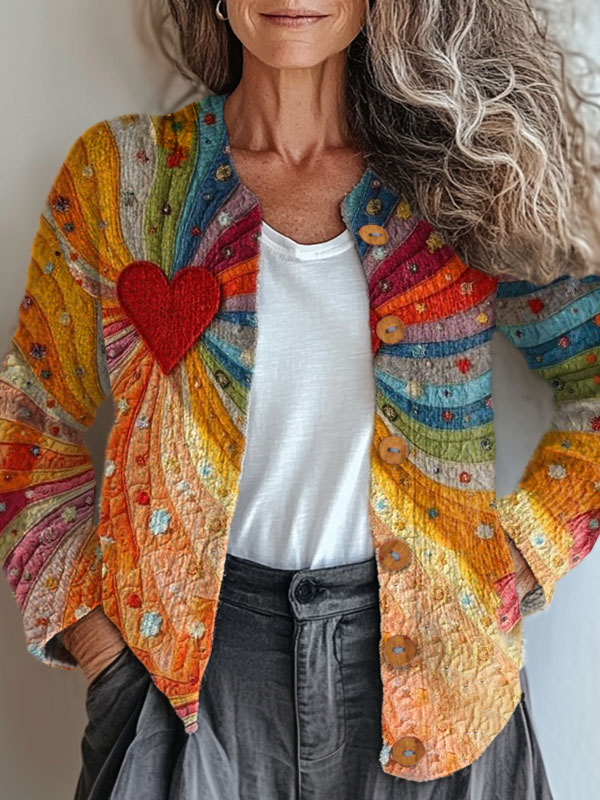 Wilma | Heartburst Sweater