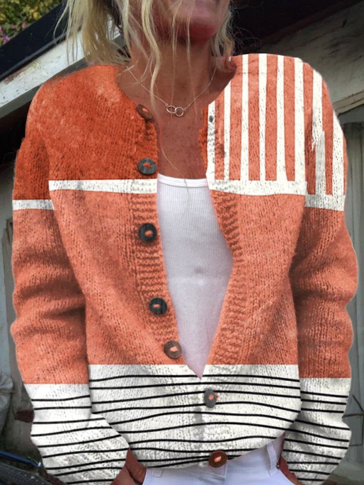 Ida | Modern Stripe Sweater