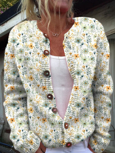Frederika | Autumn Floral Sweater