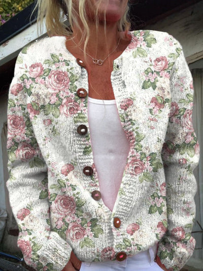 Frederika | Autumn Floral Sweater