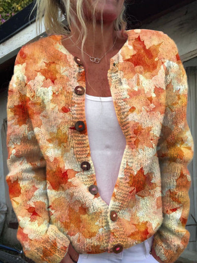 Frederika | Autumn Floral Sweater